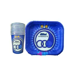 پیش دستی و لیوان ۱۰ تایی استقلال