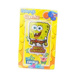 شمع تم تولد باب اسفنجی