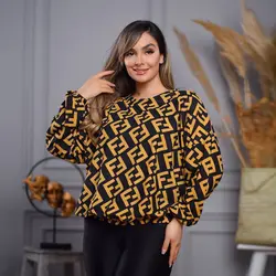 شومیز فندی کد 70034