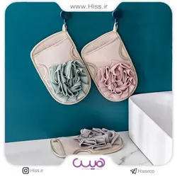 لیف دستکشی توپی طرح دار - فروشگاه اینترنتی هیس