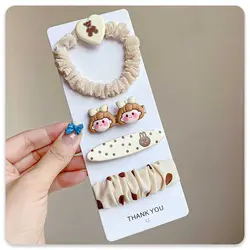 کش و گیره مو بچهگانه 4 عددی - فروشگاه اینترنتی هیس