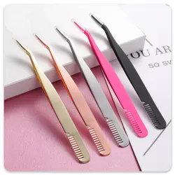 انبر کاشت مژه و شانه ابرو | در 5 رنگ متنوع - فروشگاه اینترنتی هیس