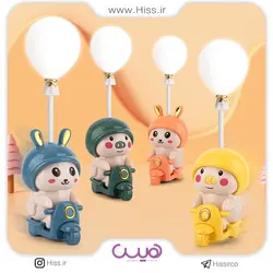 چراغ مطالعه تراش دار خوک موتوری - فروشگاه آنلاین هیس