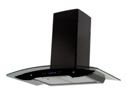 هود شومینه ای درسا مدل آوا 90 سانتی مشکی