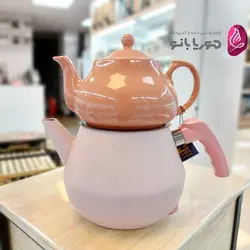 کتری قوری گرانیتی صورتی جدید ریور