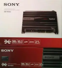 آمپلی فایر 2 کانال سوني XM-N502 - هرمزگان سیستم