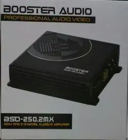 آمپلی 2 کانال بوستر دیجیتال BSD-250X2MX - هرمزگان سیستم