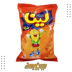پفک لوله ای پنیری لینا (80گرم)