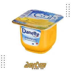 دسر موزی با شیر تازه دنت (100گرم)