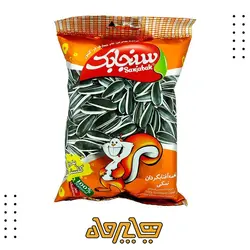 تخمه آفتابگردان نمکی سنجابک (۱۰۵ گرم)
