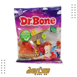 پاستیل طرح حروف انگلیسی دکتر بن(85گرم)