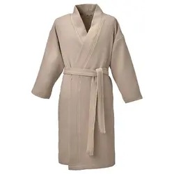 حوله لباسی آیکیا رنگ بژ سایز BJALVEN bath robe , beige, L/XL
