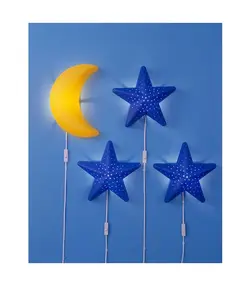 چراغ خواب دیواری ستاره ایکیا مدل SMILA STJÄRNA