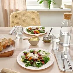 بشقاب پلویی آیکیا مدل New PARADISISK Plate, off-white, 26 cm