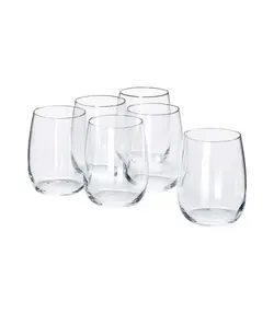 ست 6 تایی لیوان کریستال ایکیا مدل STORSINT