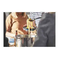 قابلمه استیل آیکیا 10 لیتر مدل IKEA 365+ pot with lid, 10 l, stainless steelجج