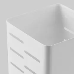استند قاشق و چنگال ایکیا مدل AVSTEG cutlery stand, white, 18 cm