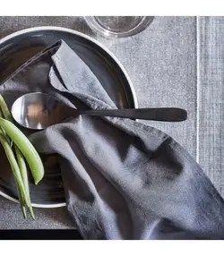 رانر رومیزی خاکستری ایکیا سایز 35X130 مدل SVARTSENAP