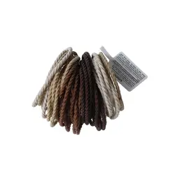 گیر مو  40 عددی مینیسو مدل Threaded Hair Ties (40 pcs)