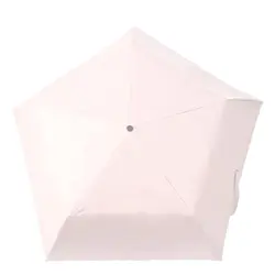 چتر ضد اشعه خورشید و ضد آب مینیسو رنگ صورتی مدل Sunscreen Umbrella