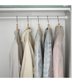 کاور لباس، سفید/شفاف، 105x60 سانتی متر RENSHACKA