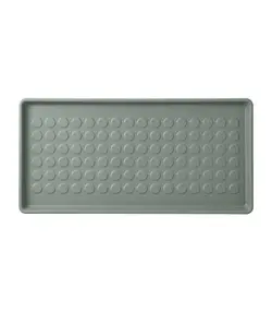 سینی جا کفش آیکیا مدل BAGGMUCK، خاکستری مایل به سبز، 71x35 سانتی متر