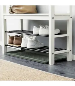 سینی جا کفش آیکیا مدل BAGGMUCK، خاکستری مایل به سبز، 71x35 سانتی متر