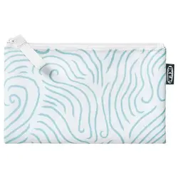 کیف اکسسوری آیکیا، مدلSKÖRDA آبی-سفید، 20x12 سانتی متر