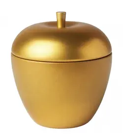 شمع معطر آیکیا، مدل VINTERFINT ، بلوط، طلایی/ ۲۴ ساعت سوخت، 9 سانتی متر