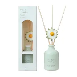 خوشبو کننده مینیسو، مدل flower series reed diffuser ، رایحه گل لیلی و وانیل، 25 ml