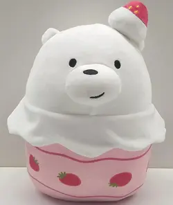 عروسک مینیسو، طرح خرس قطبی توت فرنگی، ما خرسها، 20 سانتی متر