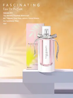 ادکلن مینیسو، miniso fascinating eau de parfum، زنانه، 50 میلی گرم