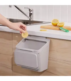 سطل زباله کابینت ایکیا، مدل SKOLÄST، خاکستری