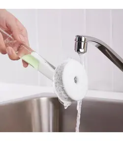 ست شستشوی ظروف ایکیا، مدل VIDEVECKMAL، سبز روشن، 3 عددی