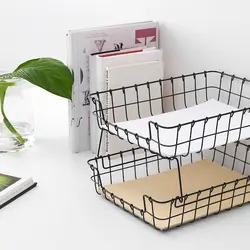 استند کاغذ آیکیا فلزی رنگ مشکی مدل PLEJA