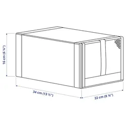 باکس کفش آیکیا مدل SKUBB