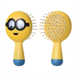 براش مو مینیسو طرح مینیون   Minions Collection Portable Paddle Brush