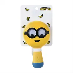 براش مو مینیسو طرح مینیون   Minions Collection Portable Paddle Brush