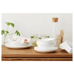 بشقاب پلویی آرکوپال 25 سانتی متر آیکیا مدل OFTAST