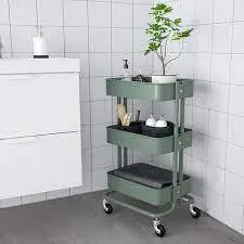 ترولی ایکیا رنگ سبز مدل RÅSKOG