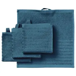 حوله 4 عددی 30*30 دستی رنگ سرمه ای  آیکیا مدل VÅGSJÖN