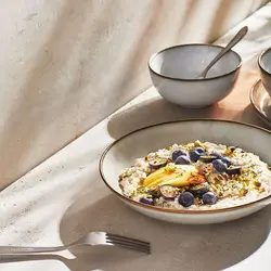 ست کاسه 4 تایی خاکستری آیکیا مدل GLADELIG