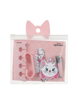 کیت مانیکور مینیسو سری حیوانات دیزنی طرح گربه اشرافی miniso Disney Animals Collection Manicure Kit-Marie