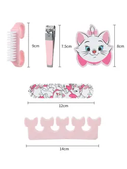 کیت مانیکور مینیسو سری حیوانات دیزنی طرح گربه اشرافی miniso Disney Animals Collection Manicure Kit-Marie