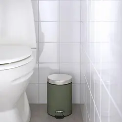 سطل زباله آیکیا رنگ سبز مدل EKOLN