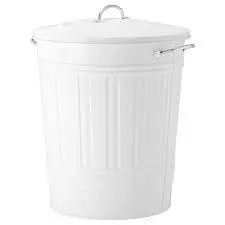 سطل زباله آیکیا رنگ سفید 40 l مدل KNODD