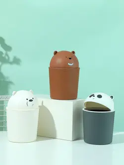 سطل زباله مینیسو طرح ما خرسها miniso