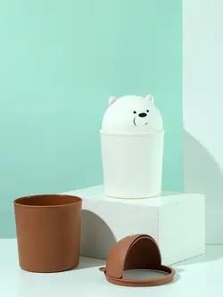 سطل زباله مینیسو طرح ما خرسها miniso