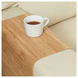 سینی تاشو رنگ چوب آیکیا مدل RÖDEBY armrest tray, bamboo