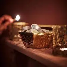 شمع سکه ای عطر عربی آیکیا مدل LJUVARE